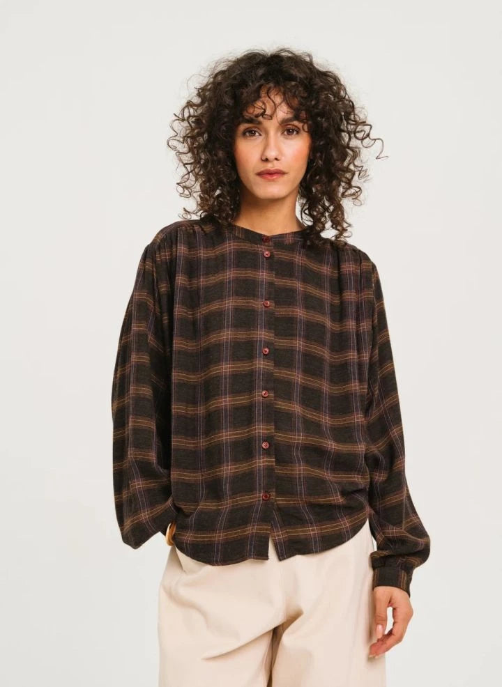 Sacrécoeur - Gladis blouse | Brown
