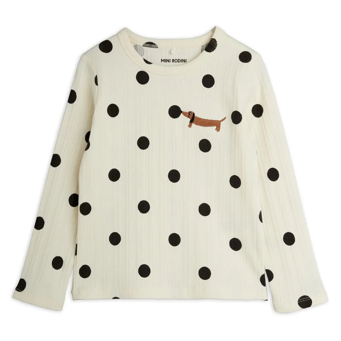 Mini Rodini - Organic cotton T-shirt | Ecru