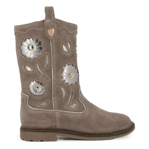 Pom d'Api - Sister Wendy Flo Velvet Boots | Dusty Pink