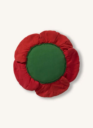 Lorena Canals - Red Poppy Floor Cushion