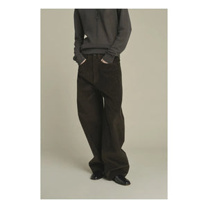 Soeur - Gunther Organic Cotton Pants | Dark Brown