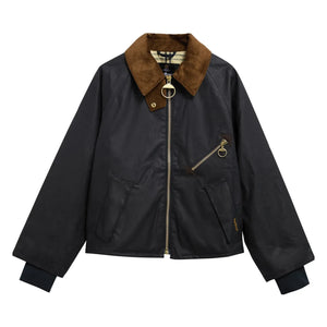 Barbour - Arlene Waxed Cotton Jacket | Navy