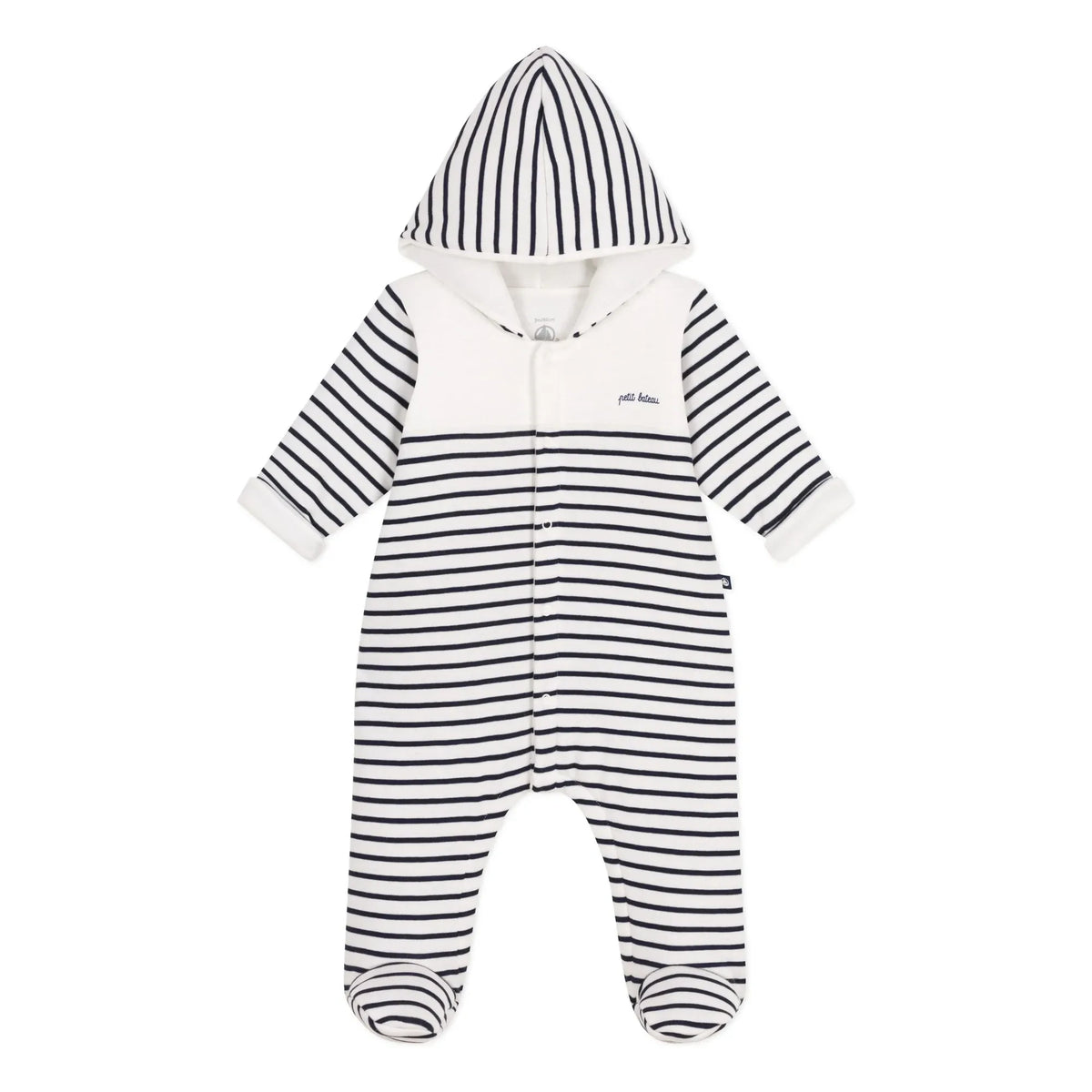 Petit Bateau - Organic Cotton Pilot Bank | Navy Blue