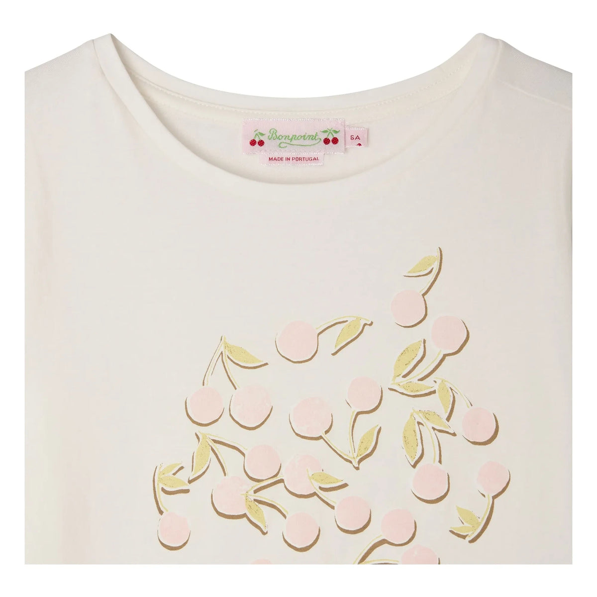 Bonpoint - Capricia Organic Cotton T-Shirt | Cream