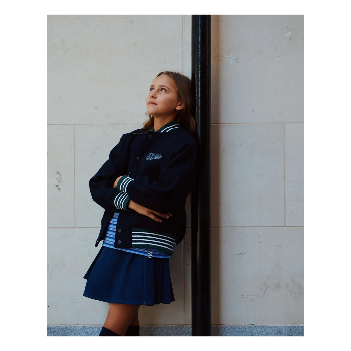 Finger in the nose - Corey Wool Jacket | Blue black