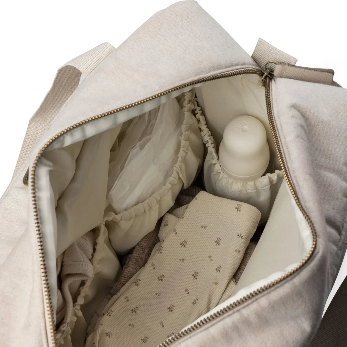 Sebra - On-the-Go Diaper Bag | Beige
