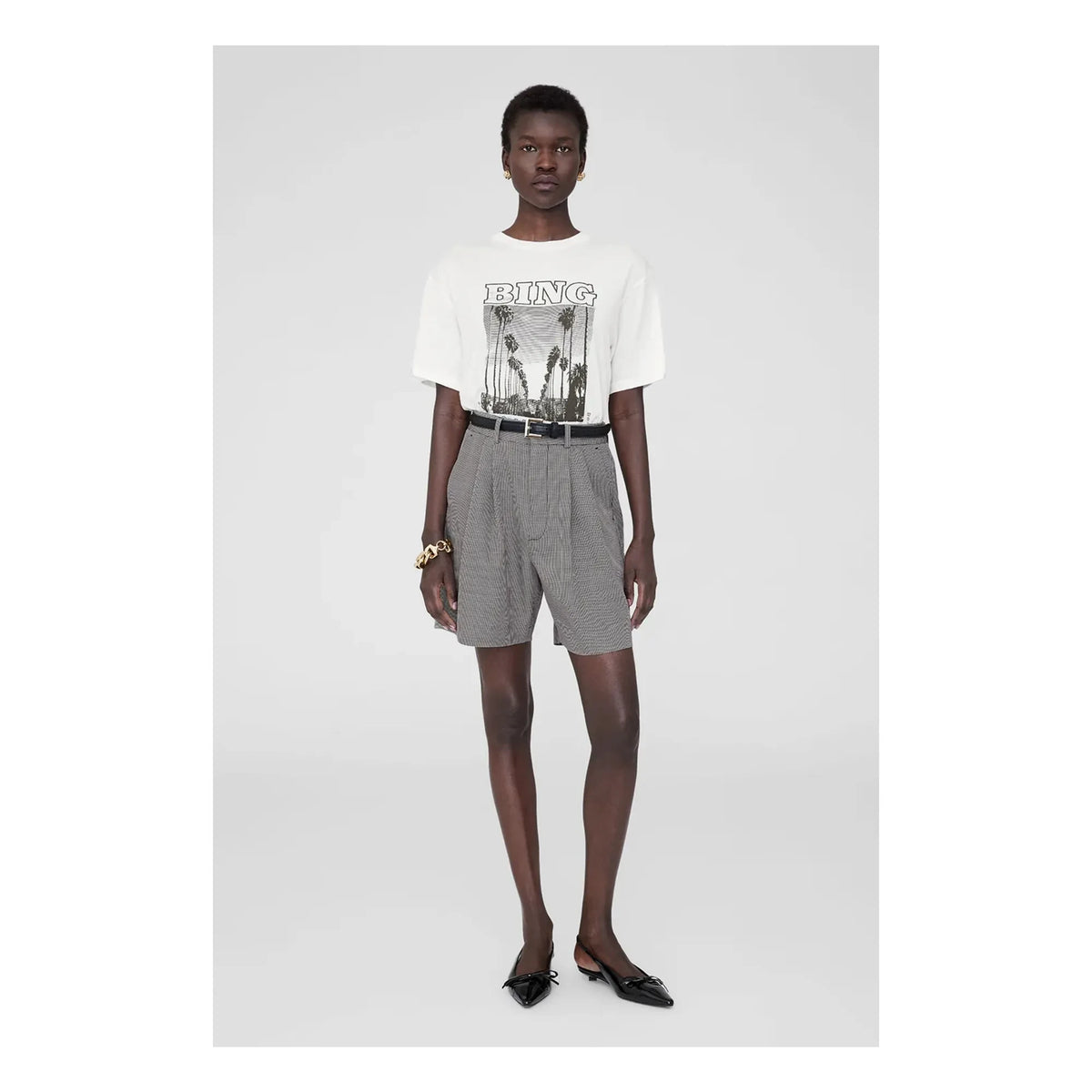 Anine Bing - Louis T-shirt | White