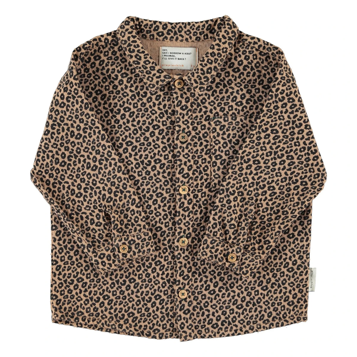 Piupiuchick - Leopard Shirt | Brown