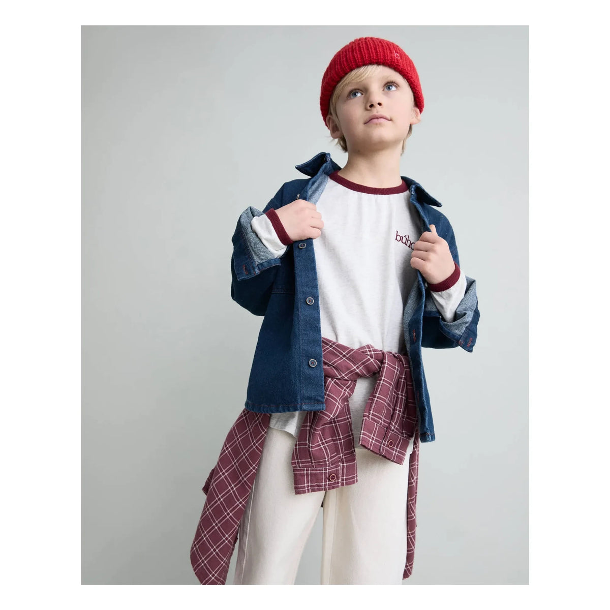 Búho - Denim overshirt | Blue