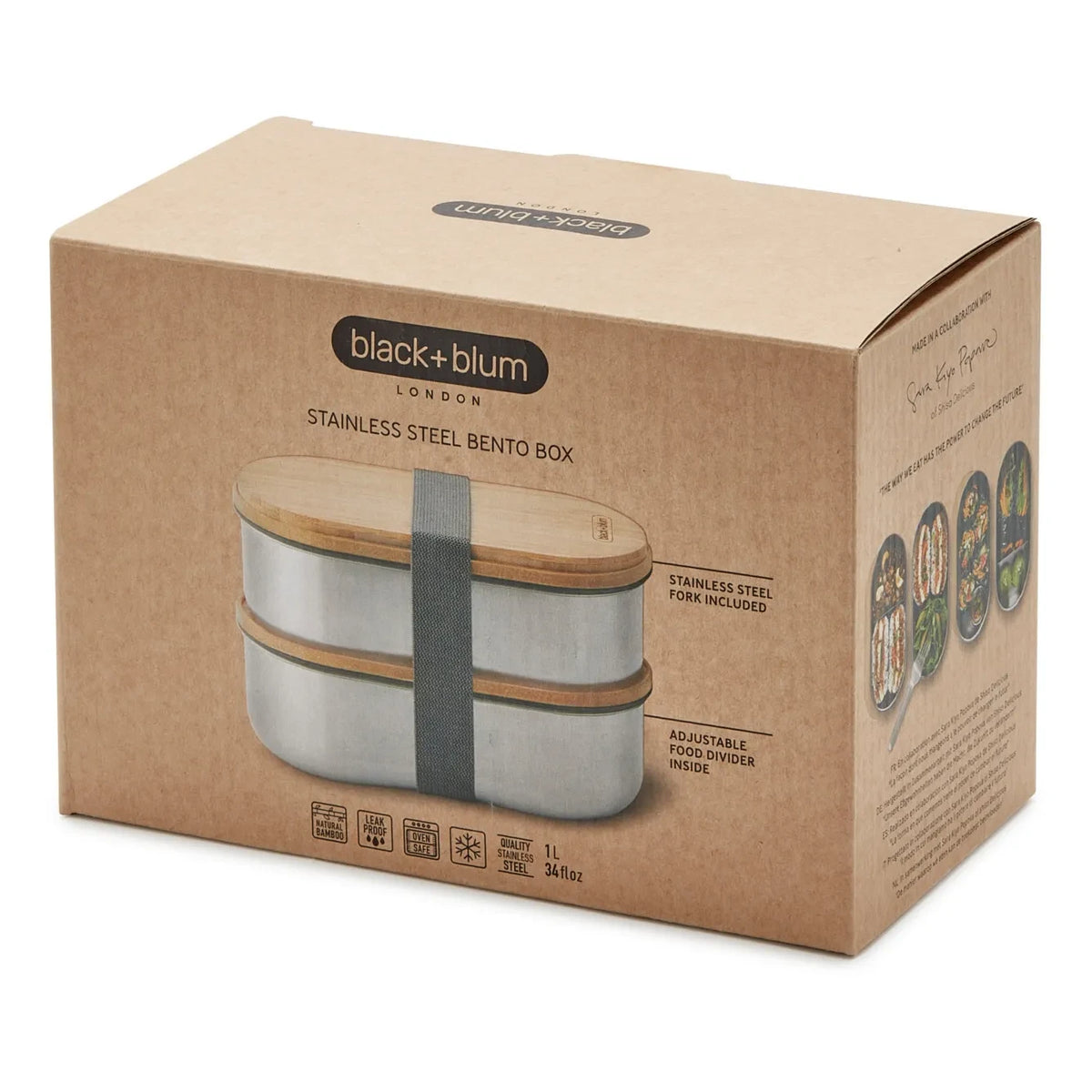 Black + Blum - Stainless Steel Lunch Box | Steel