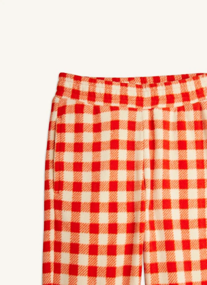 Mini Rodini - Jogger Gingham | Red