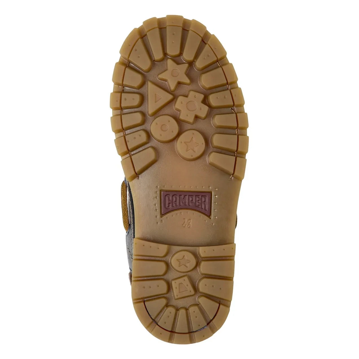 Camper - Compass Scratch Boat Shoes | Dark Blue
