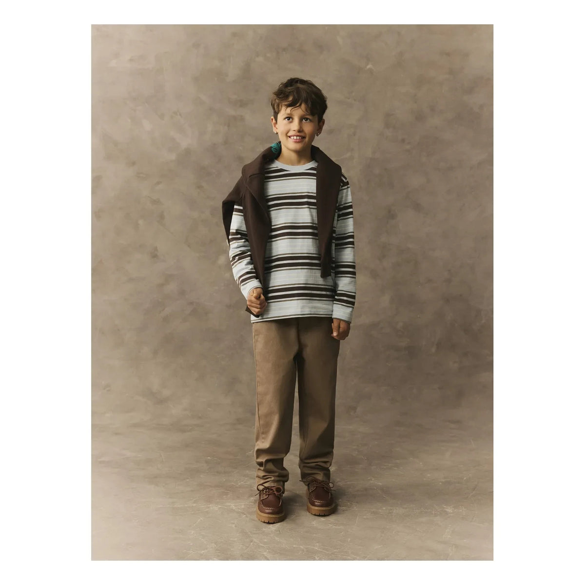 Les Deux - Organic Cotton Pants | Dark Beige