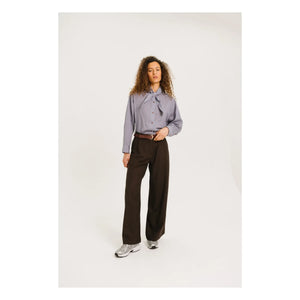 Sacrécoeur - Charlie scarf blouse | Purple