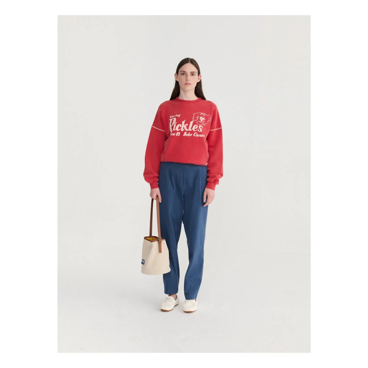 Bobo Choses - Straight-Leg Cotton Pants | Dark Blue