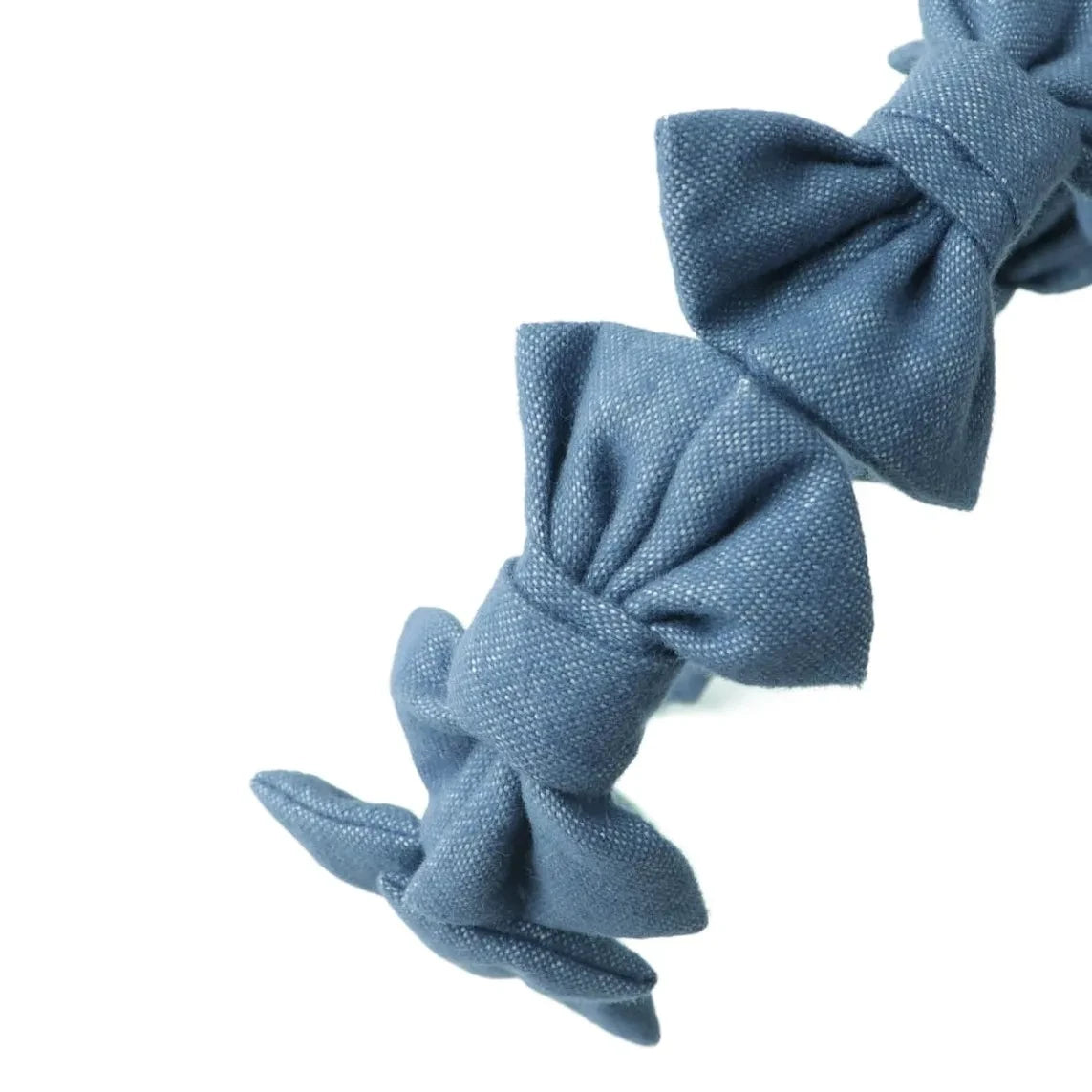 Gingersnaps - Azzura Chambray Knot Headband | Blue