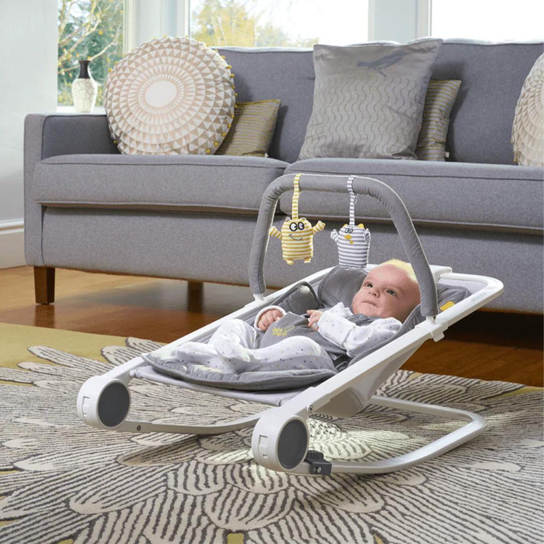 Bababing Rockout Baby Rocker - Grey Marl-Rockers-Grey Marl- | Natural Baby Shower