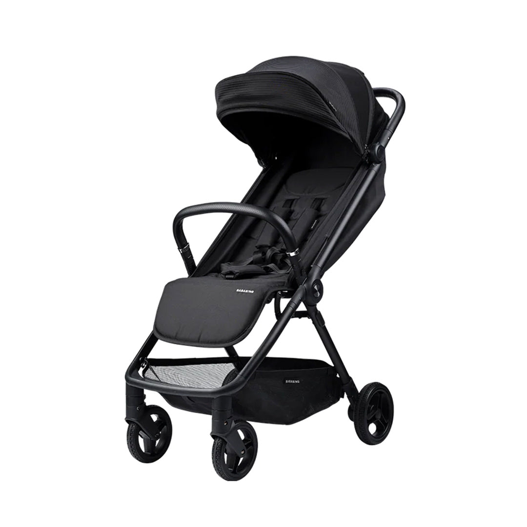 Bababing Compact Autofold Stroller - Black-Strollers-Black- | Natural Baby Shower