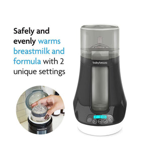 Baby Brezza Bottle + Breastmilk Warmer - Black & White-Bottle Warmers-Black & White- | Natural Baby Shower