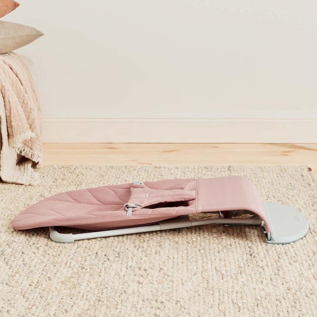 BabyBjörn Bliss Woven Petal Quilt Baby Bouncer - Dusty Pink-Baby Bouncers-Dusty Pink- | Natural Baby Shower