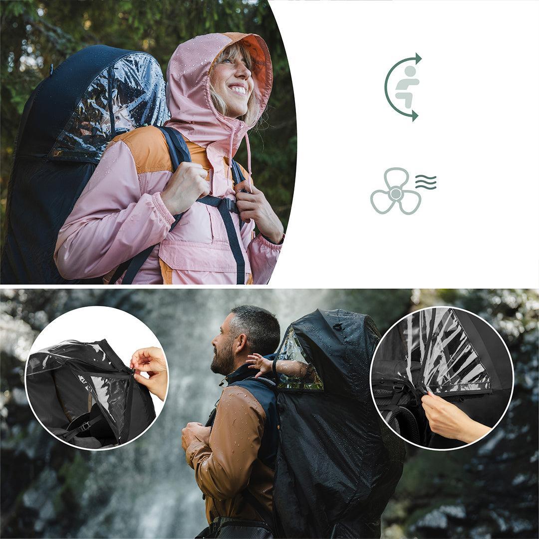 Babymoov Moov & Hike Carrier Rain Cover-Baby Carrier Covers- | Natural Baby Shower