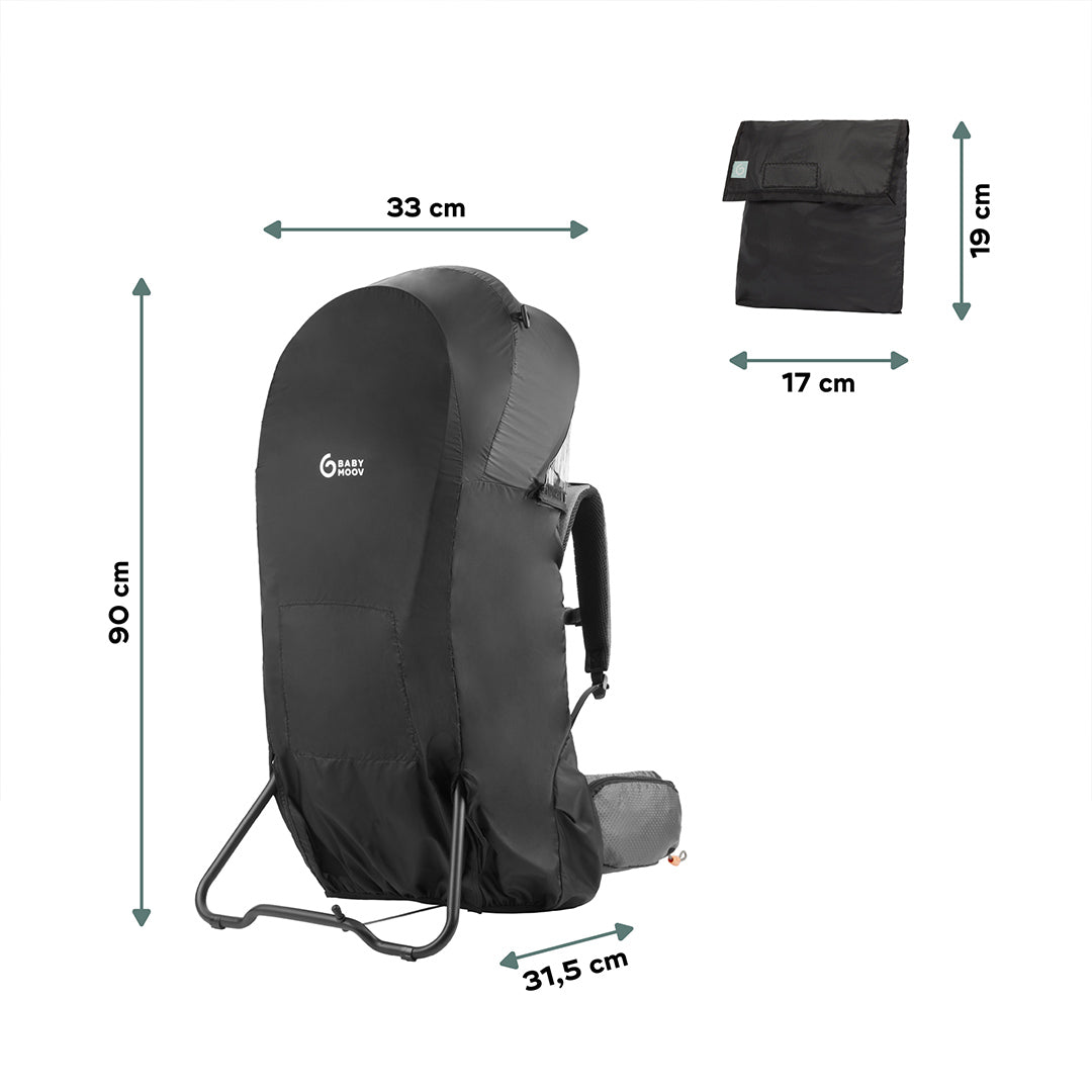 Babymoov Moov & Hike Carrier Rain Cover-Baby Carrier Covers- | Natural Baby Shower