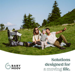 Babymoov Moov & Hike Baby Carrier - Sage Green-Baby Carriers-Sage Green- | Natural Baby Shower