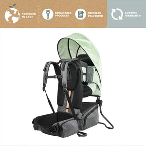 Babymoov Moov & Hike Baby Carrier - Sage Green-Baby Carriers-Sage Green- | Natural Baby Shower