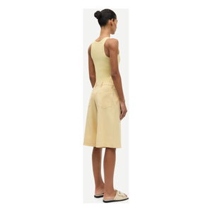 Samsoe Samsoe - Alexo Organic Cotton Top | Straw Yellow