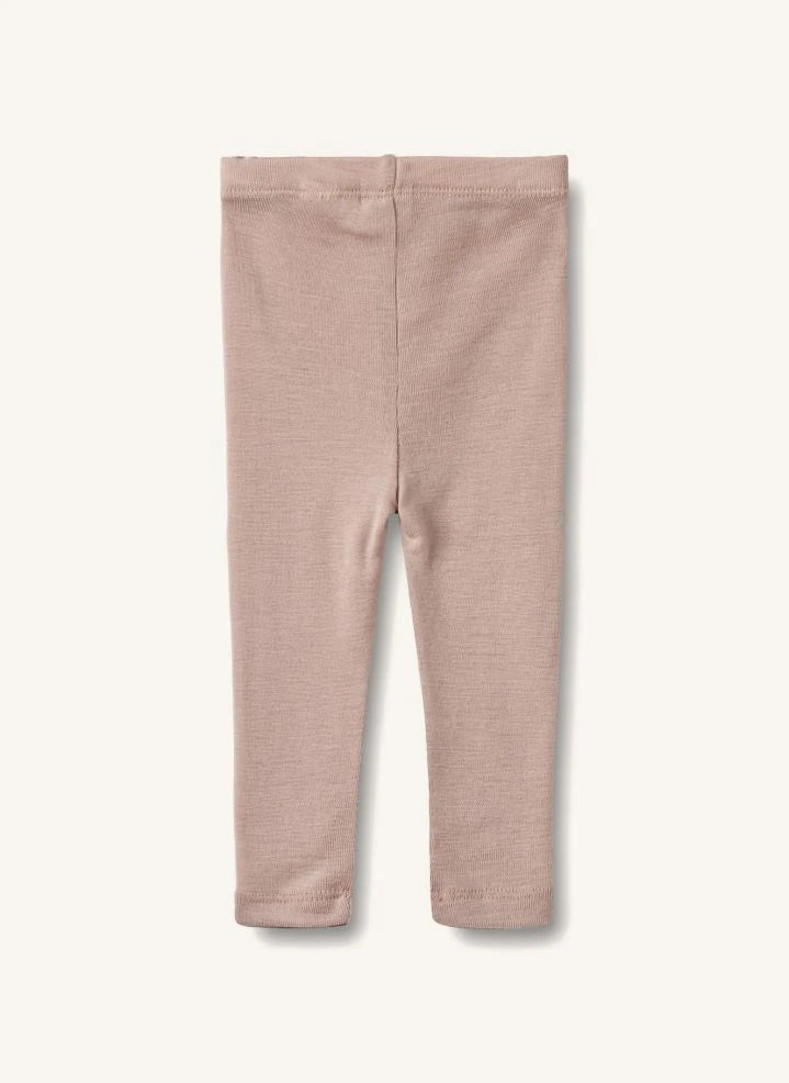 Wheat - Agi Wool Tights | Dust Pink