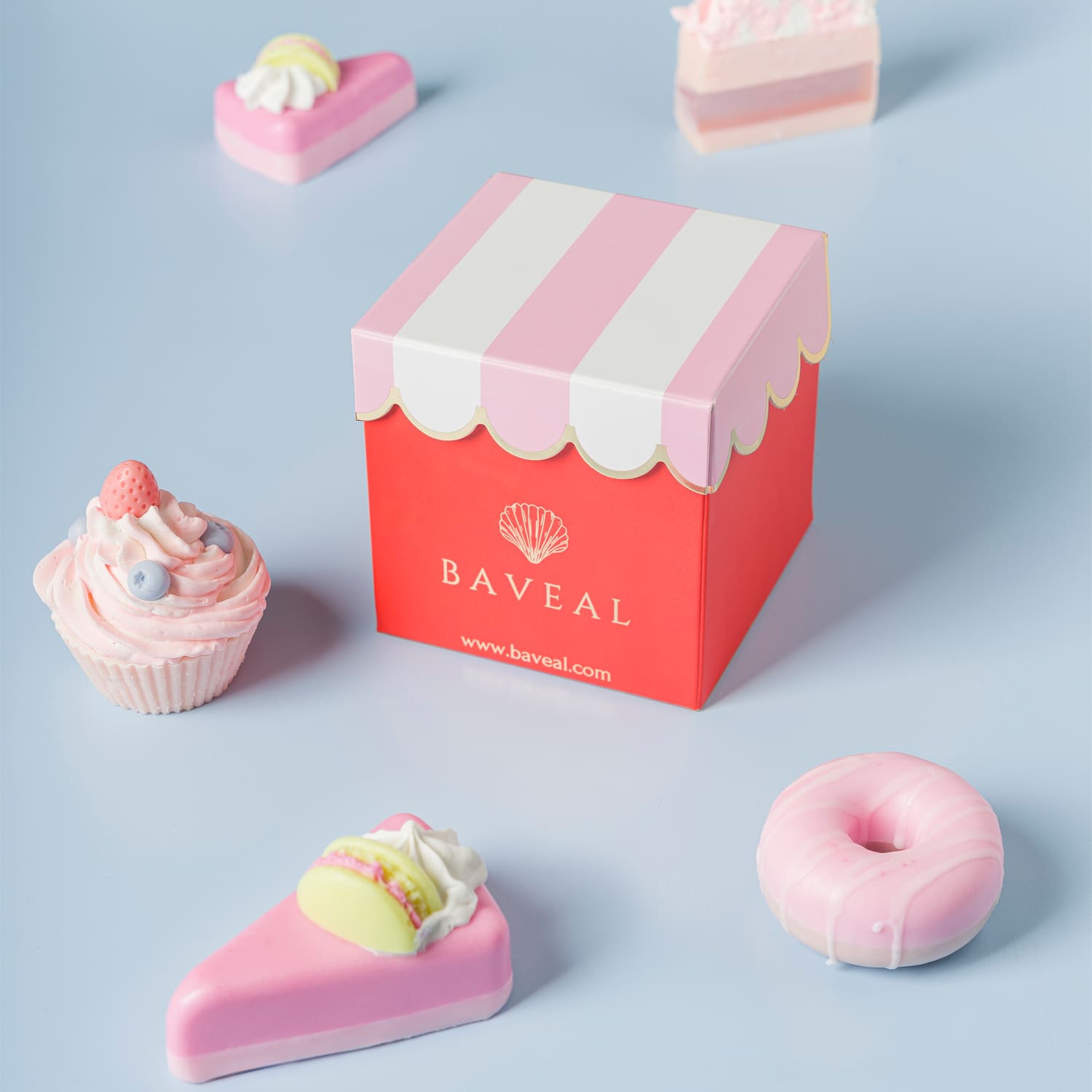 Baveal – Donut Tasarımlı Nemlendiricili El ve Vücut Sabunu - Dinossi