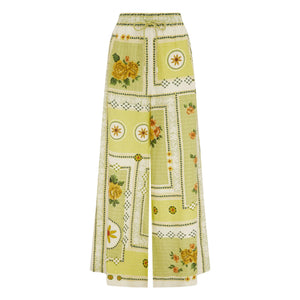 Alémais - Dixie Linen Trousers | Yellow