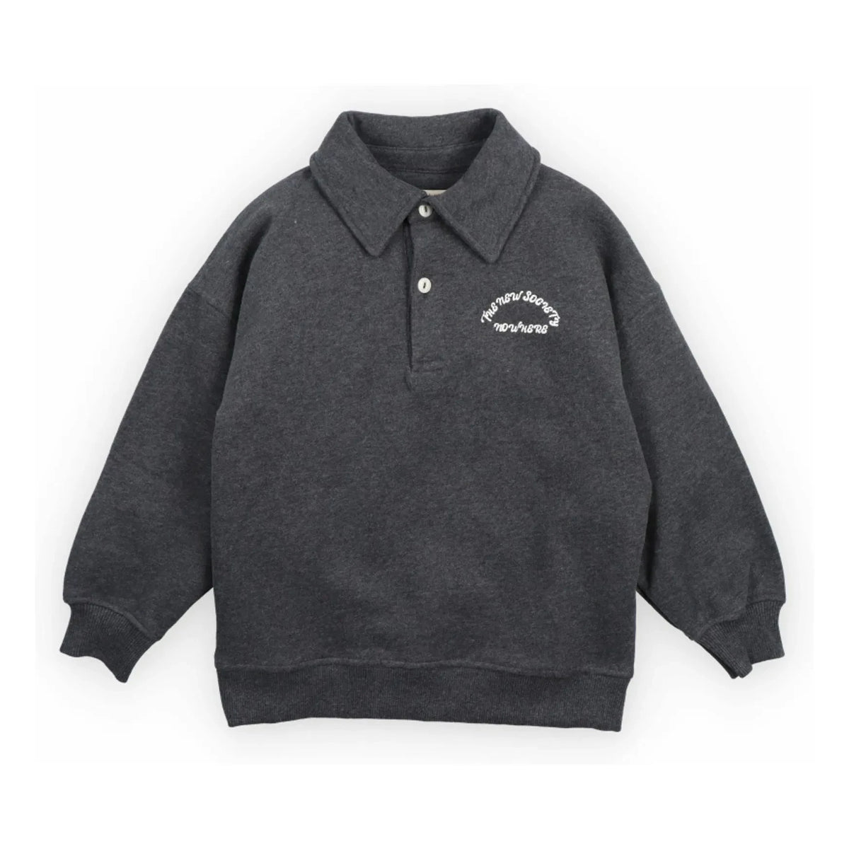 the new society - Polo Nico | Dark Grey