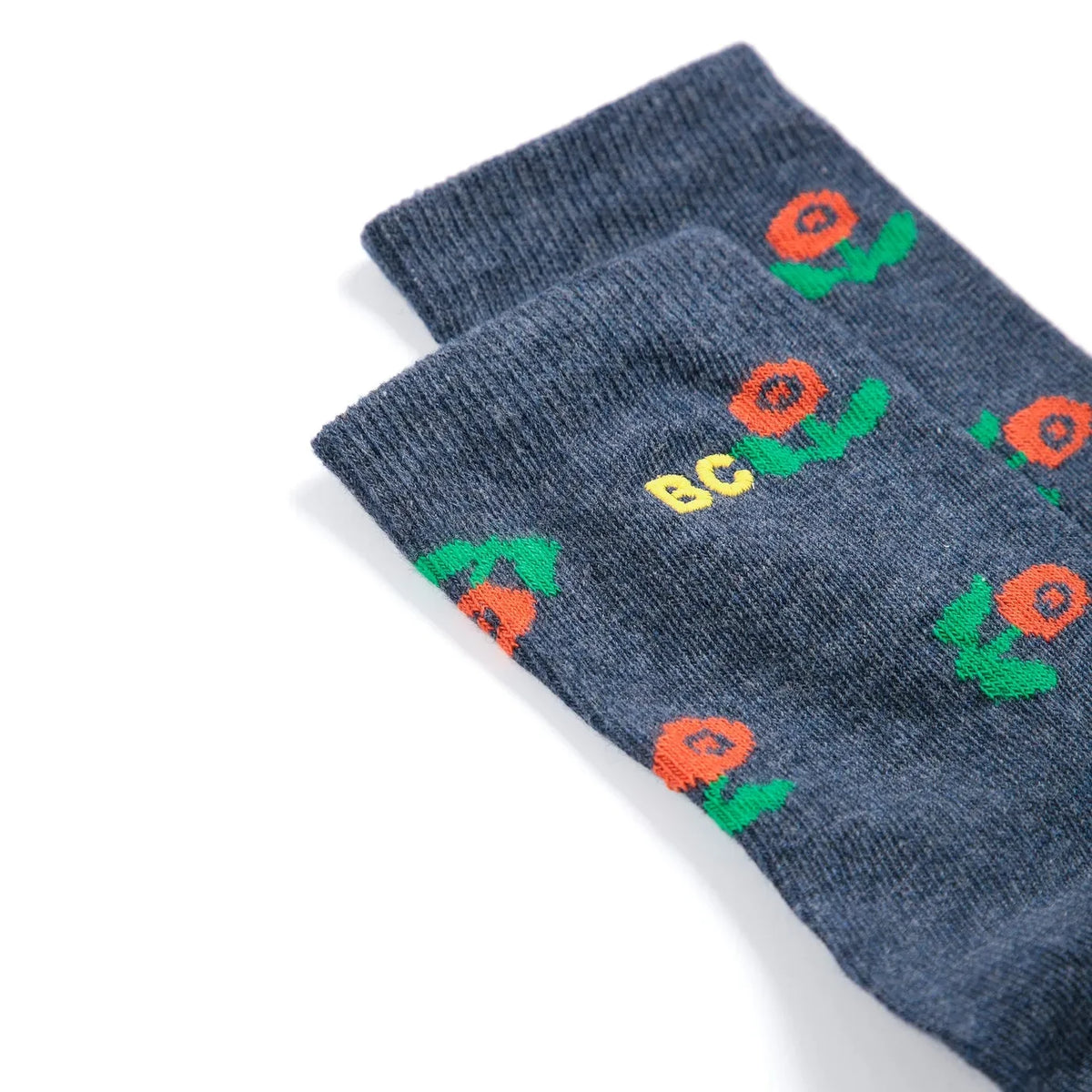 Bobo Choses - Organic Cotton Flower Socks | Purple