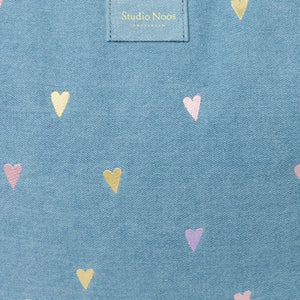 Studio Noos - Hearts Denim Mom Bag