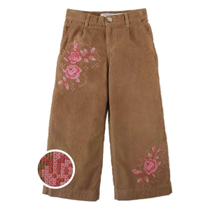 Gingersnaps - Loreine Velvet Pants | Brown