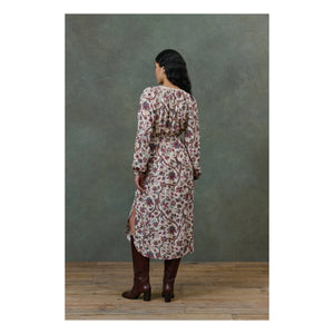 Louise Misha - Marti Bluebell Grove Dress - Women's Collection | Cream