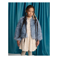 Gingersnaps - Cressida Fur Coat | Blue