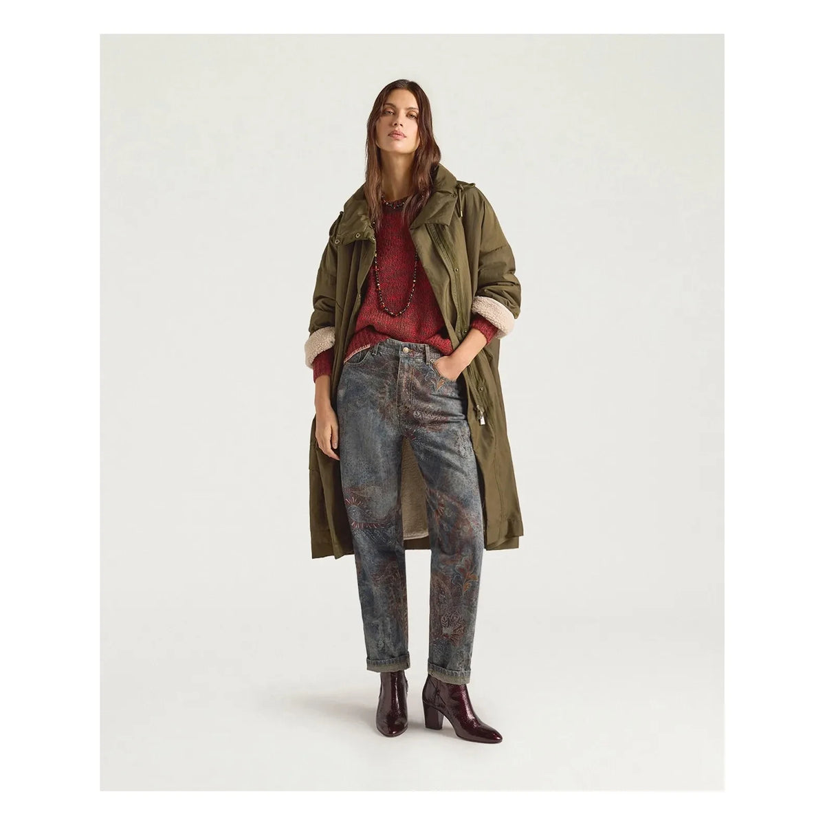Momoni - Kjara Parka | Khaki