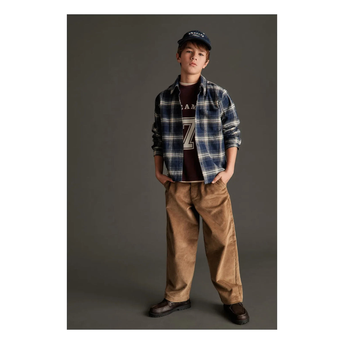 Mipounet - Lorenzo Checked Shirt | Blue