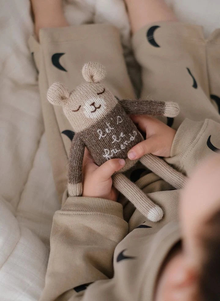 Main Sauvage - "Let's Be Friends" Plush Bear | Beige