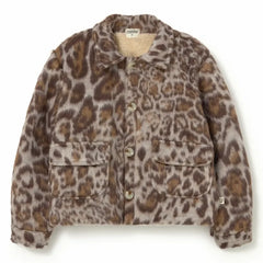 Cozmo - Riga Leopard Jacket | Brown