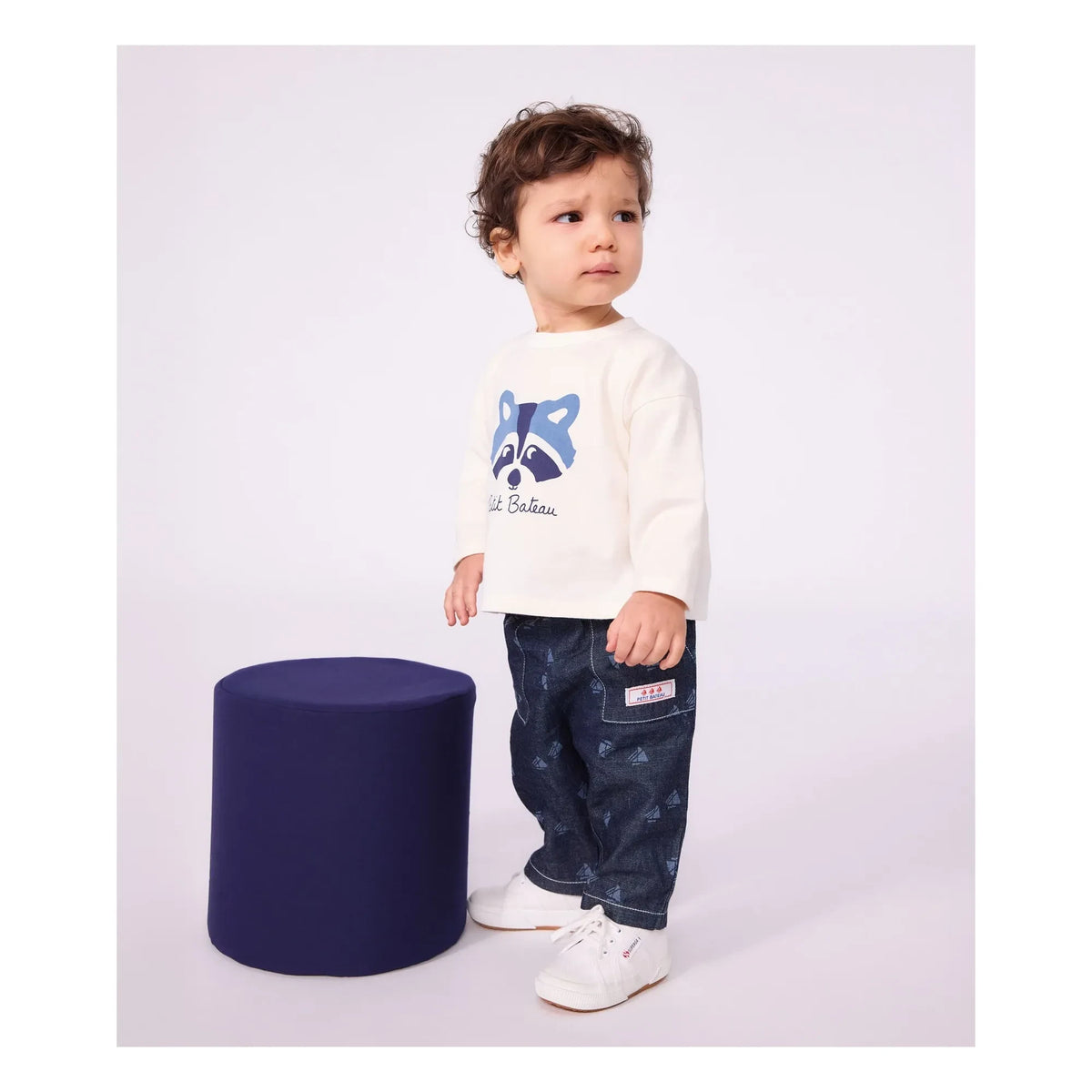 Petit Bateau - Animal T-Shirt Organic cotton | Ecru