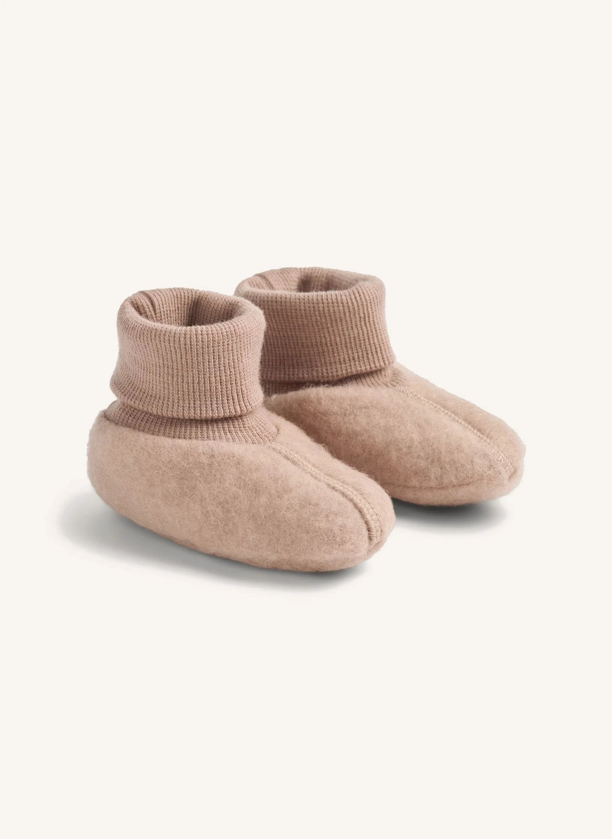 Wheat - Lei Merino Wool Slippers | Powder pink