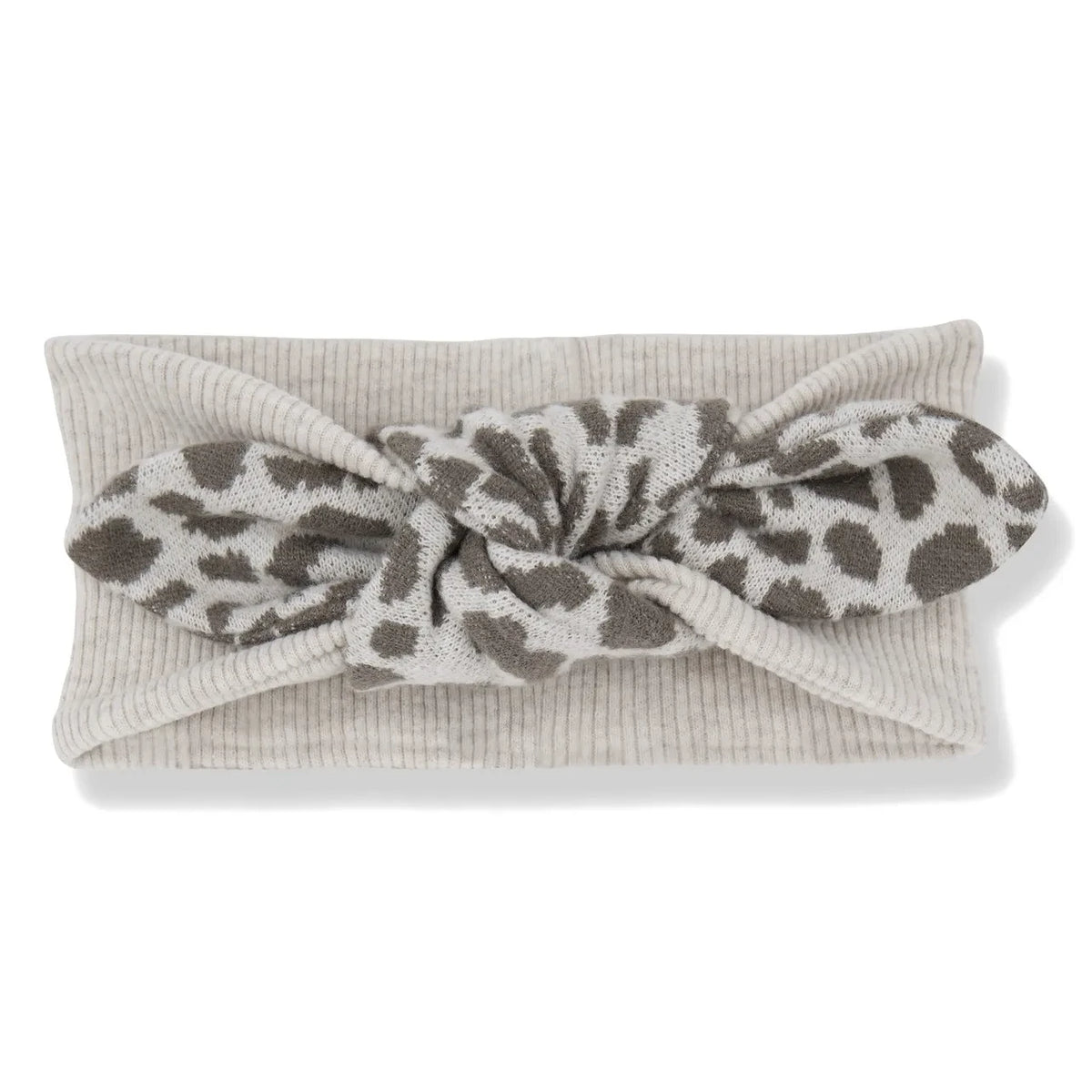 1+ in the family - Parma Bow Hairband | Taupe Brown
