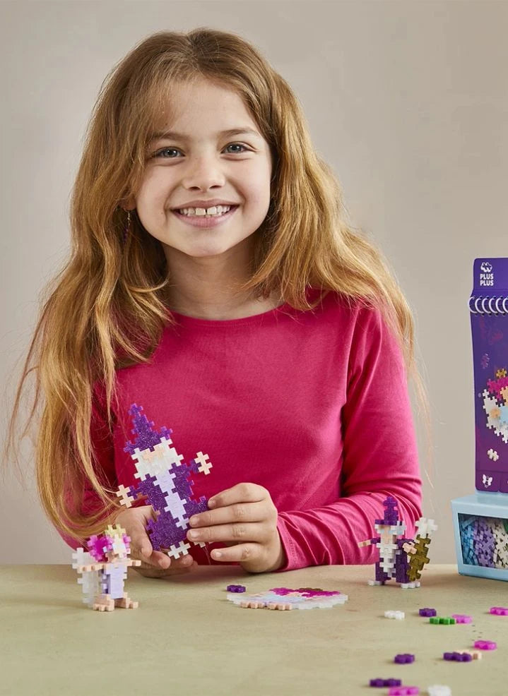 Plus-Plus - Magical Forest Creative Set - 125 Pieces | Purple