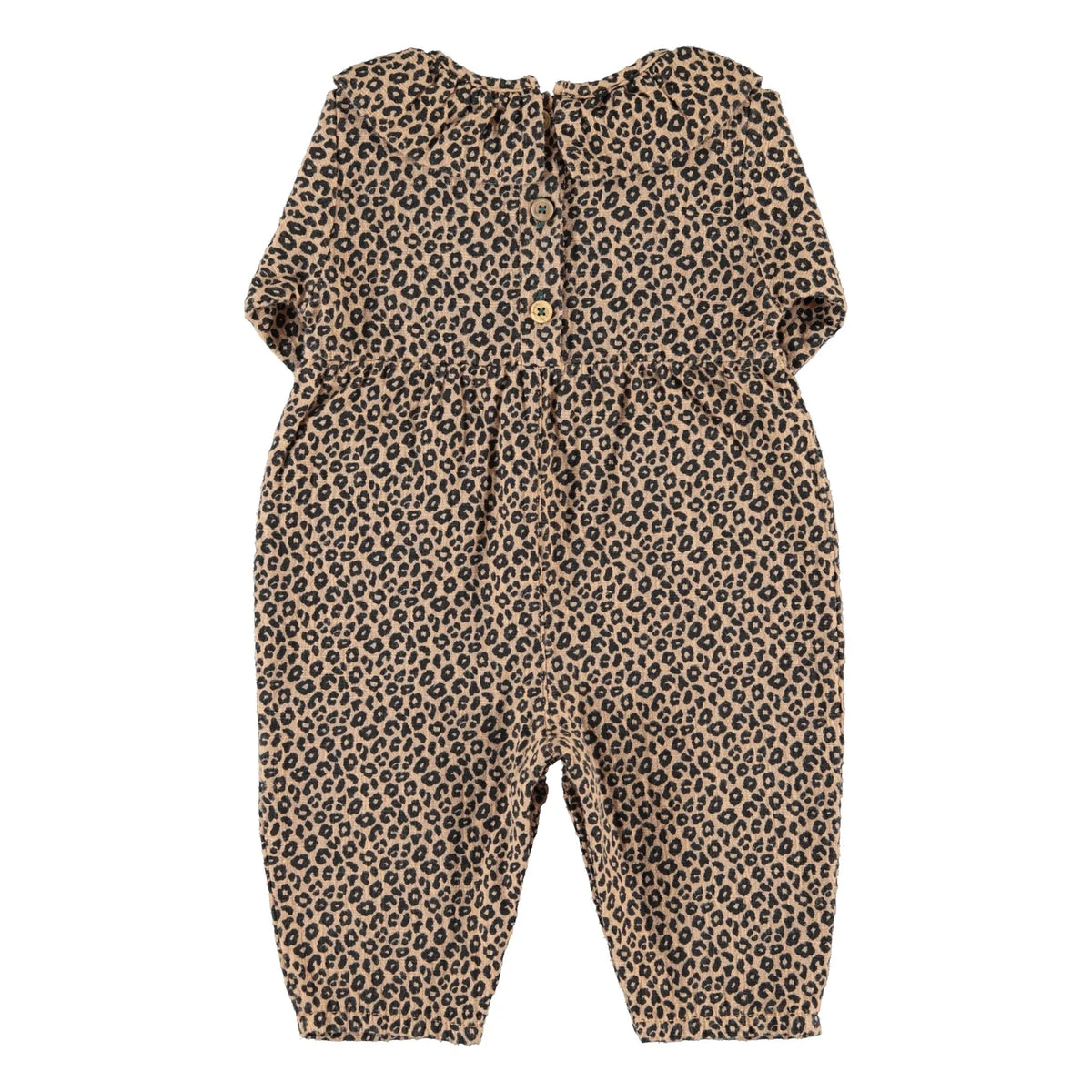 Piupiuchick - Leopard Jumpsuit | Brown