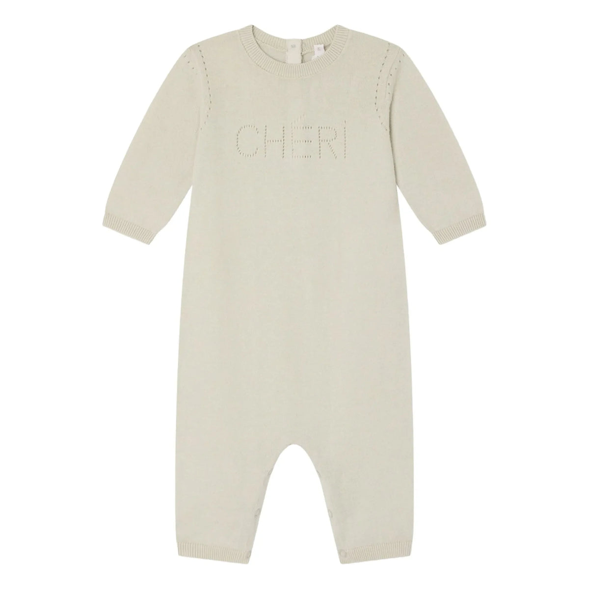 Bonpoint - Atilou Chéri Organic Cotton Romper | Gray