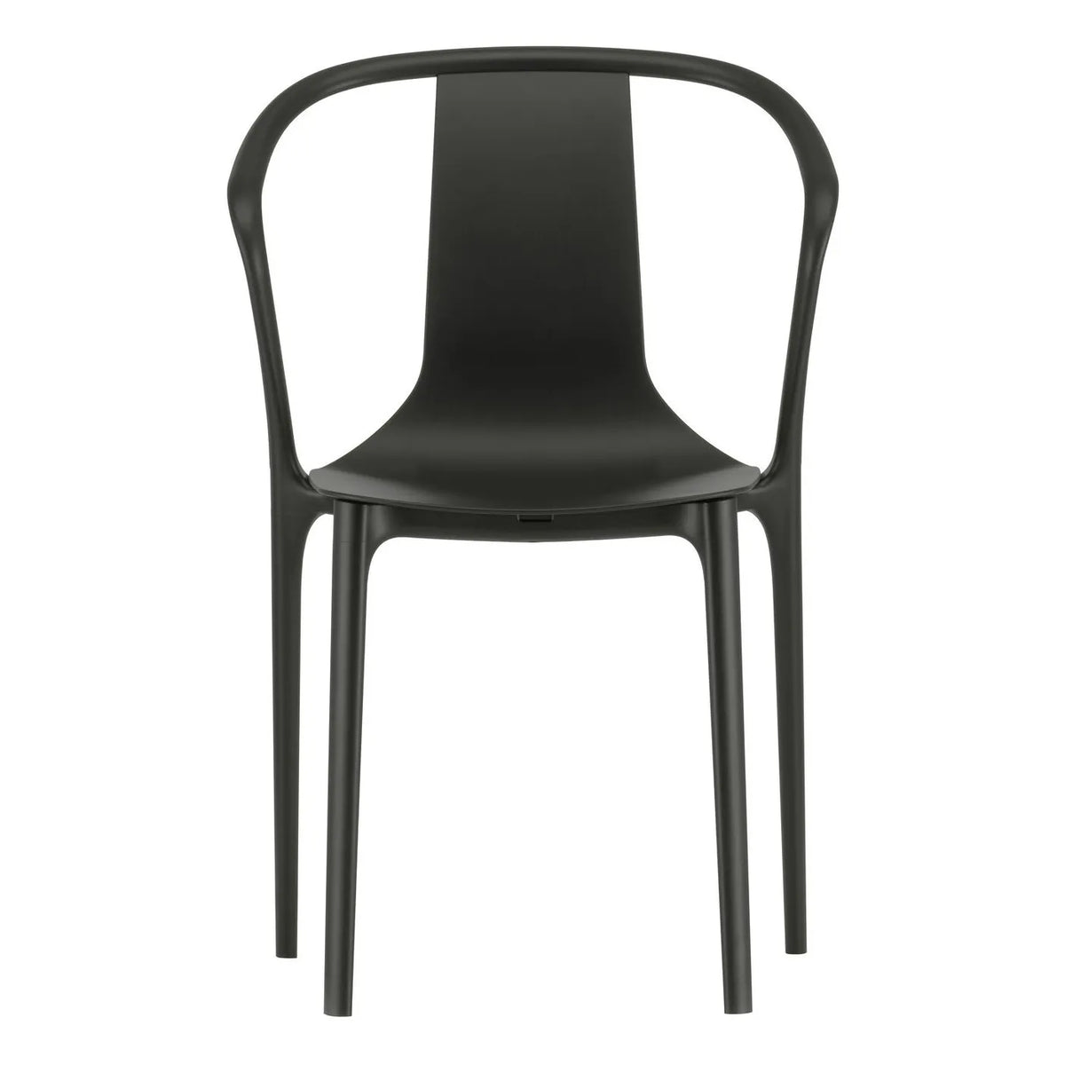 Vitra - Belleville Chair Designed by Ronan & Erwan Bouroullec | Dark Black
