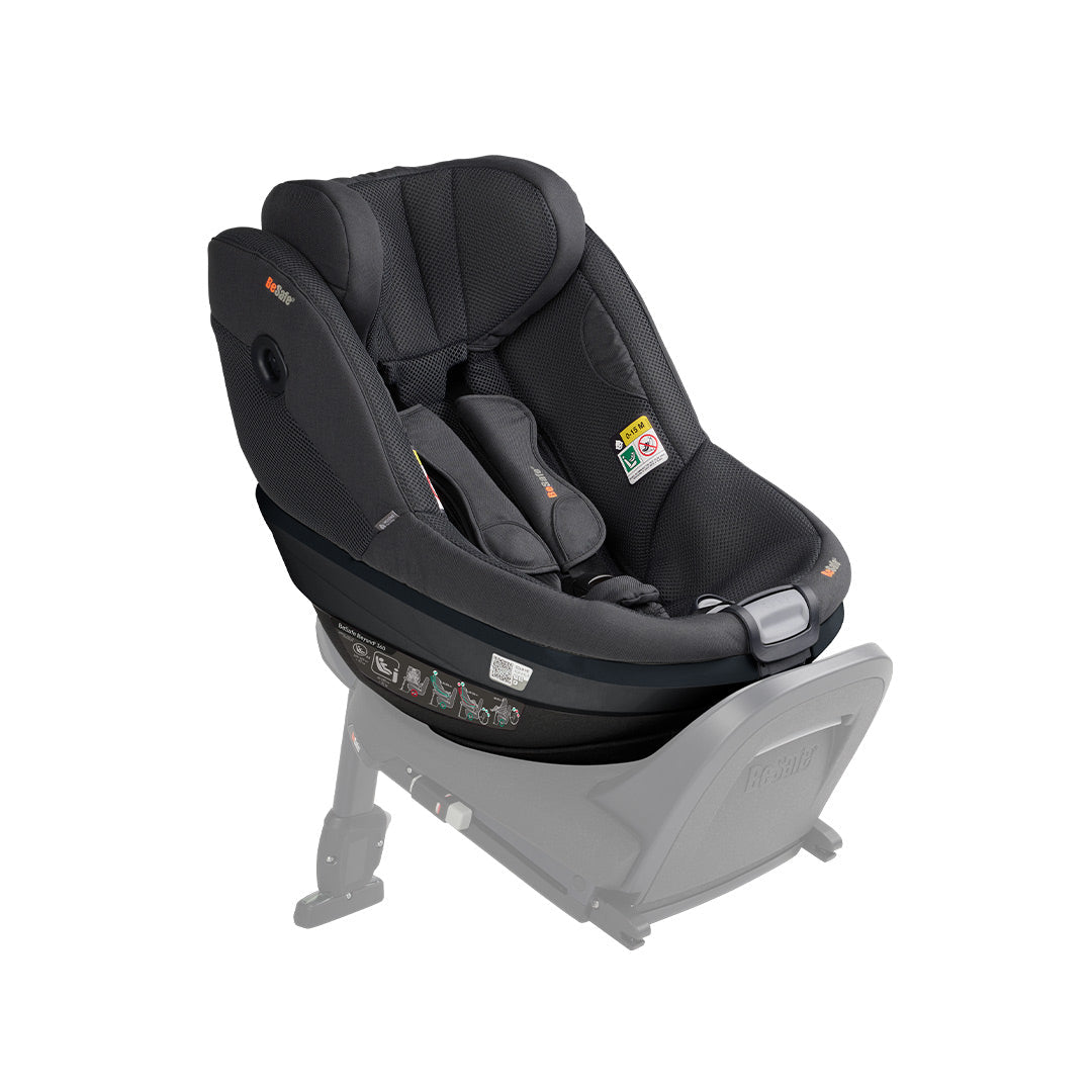 BeSafe Beyond 2 360 Car Seat - Anthracite Mesh-Car Seats-Anthracite Mesh- | Natural Baby Shower